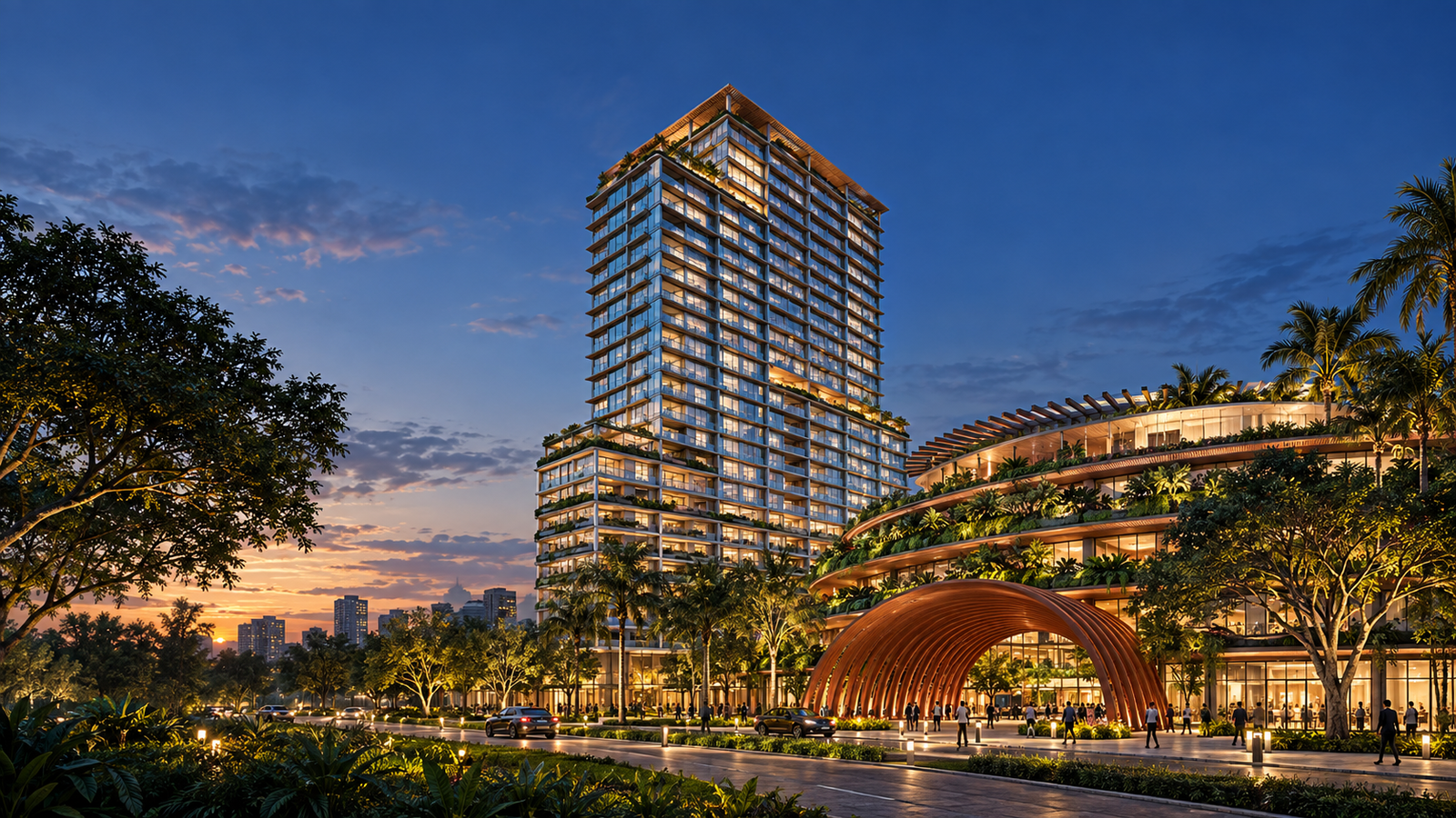 Edifício comercial Martim no Parque Una
